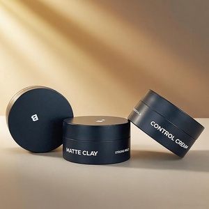 Envase de Plástico de 100 ml/100 g, Tarro Cosmético Negro Mate, Tarro de Plástico Personalizado para Miel, Tarros de Plástico para Crema Corporal con Tapas de Rosca - Product Image 1