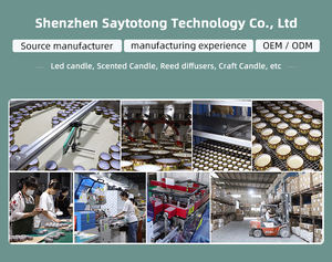 Vente flash - Bougies parfumées en cire de soja de luxe avec cristal aromathérapeutique, pot en verre noir, écologiques, options OEM/ODM, cire de paraffine, cire de palme - Product Image 4