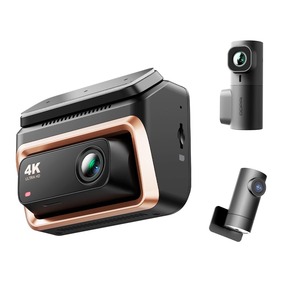 Nueva Cámara para Coche DDPAI Z60 Pro de 3 Lentes, Triple Lente, Doble Lente, 4G, GPS Integrado, Grabador 3K 60fps de Alta Velocidad de Fotogramas - Product Image 1