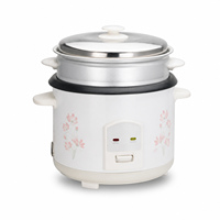 Cuisinière à riz électrique portable intelligente de 0,6 L à 2,8 L avec revêtement antiadhésif et tasse doseuse pour les dortoirs étudiants