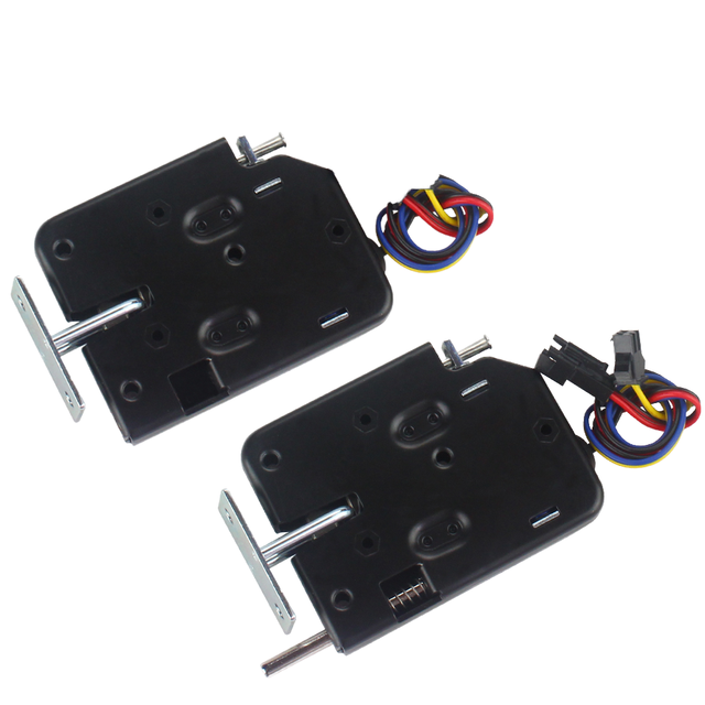 DC 12/24V Electromagnetic Digital Lock Decoder Smart Electronic Control Security Device for Security Locks Black Magnetic Lock