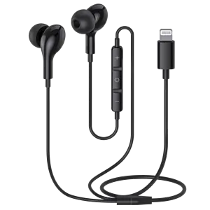 Precio de fábrica 1,2 m Auriculares con cable Mfi para Iphone Lightning Auriculares para Apple para Iphone Ipad Teléfono móvil