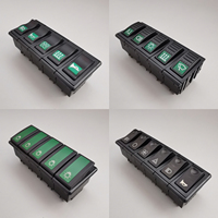 Interrupteurs à bascule étanches pour porte de bus 12V24V avec éclairage LED