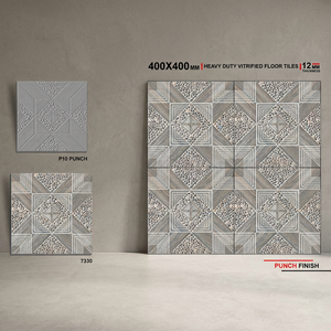 Carreaux de porcelaine émaillée numérique robustes 40x40cm pour garage, 12mm, imperméables, pour revêtement de sol extérieur moderne - Product Image 4
