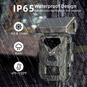 Caméra de chasse avec vision nocturne, alimentée par énergie solaire, étanche, pour utilisation en extérieur - Product Image 1
