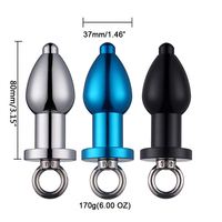 Lavement Anal Dilatateur Creux Anal Plug Douche Anal Extender Sex Toys Pour Gay Butt Plug Peep Vagin et Aual Érotique Produits Intimes