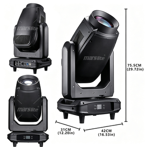 Projecteur LED mobile 700W CMY CTO 6500K avec Ra90, zoom 4.5-55 et prisme à 5 facettes DMX54CH pour DJ/Disco/Éclairage de scène - Product Image 4
