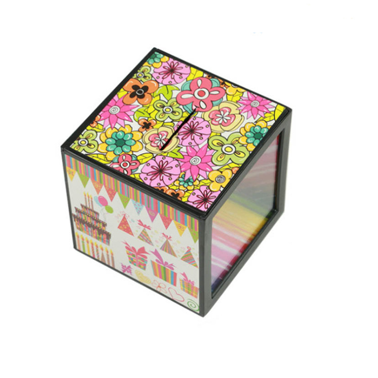 Блестящая Волшебная монета Хрустальная коробка магический трюк реквизит игрушка пластиковый секретный волшебный чехол