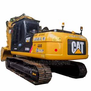 Excavadora de cadenas CAT 320 320d2, potencia del motor original de 112 kW a 1800 rpm, usada. - Product Image 1