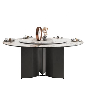 5 Mảnh Ăn Đặt Bàn Tròn Phòng Ăn Bắc Âu Ngoài Trời Ăn Đặt Bàn Tròn Cong Ăn Uống Băng Ghế Dự Bị Cơ Sở Cho Bàn Tròn - Product Image 5