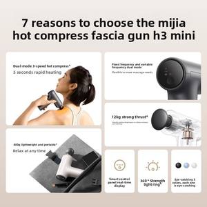 Pistolet de <span class=keywords><strong>massage</strong></span> professionnel <span class=keywords><strong>Xiaomi</strong></span> Mijia H3 <span class=keywords><strong>Mini</strong></span>, nouveau pistolet fascial à compression chaude MJJMQ08YM |   Fournisseur en gros de Xiao Mi - Product Image 3