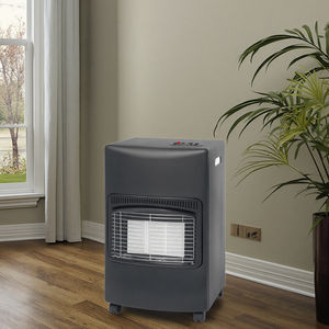 <span class=keywords><strong>Chauffage</strong></span> d'intérieur <span class=keywords><strong>mobile</strong></span> au <span class=keywords><strong>gaz</strong></span> GPL à infrarouge CE 4,2kW avec trois plaques en céramique Installation autoportante Fonction d'éclairage - Product Image 2