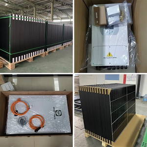 แบตเตอรี่ 10KW 10KWH MPPT ระบบพลังงานแสงอาทิตย์แบบไฮบริด 10KW พร้อมใช้งานทันที ระบบโซลาร์เซลล์สำหรับบ้าน ครบชุด - Product Image 6