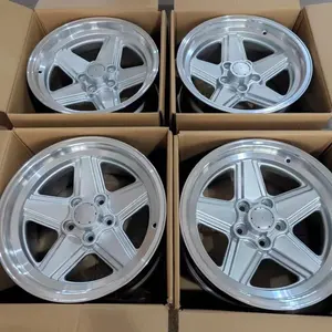 New Arriving Alloy Wheels Silver Color Wheel 16 Inch 8J 9J 45 ET 5 Holes 112 PCD 66.6 CB For Bnez