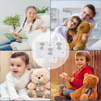 Module sonore musical USB téléchargeable personnalisé en usine, 4 Mo, carré, avec bouton poussoir, enregistreur vocal pour jouets en peluche