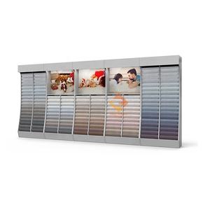 Présentoir en rouleau de papier peint personnalisé présentoir en rouleau pour tapis présentoir en rouleau en tissu rouleau en métal porteur élevé - Product Image 3