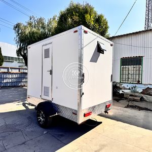 Offre Spéciale – Toilettes Mobiles de Luxe Modernes pour Extérieur, Remorque Double Porte VIP, WC Portable - Product Image 5