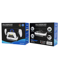 Station de charge pour console de jeu P5, support de charge double pour manettes P Portal