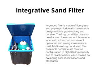 <span class=keywords><strong>Pompe</strong></span> de filtre à sable de <span class=keywords><strong>piscine</strong></span> Filtre de circulation de machine <span class=keywords><strong>enterrée</strong></span> intégrée Filtre de purificateur de <span class=keywords><strong>piscine</strong></span> - Product Image 2