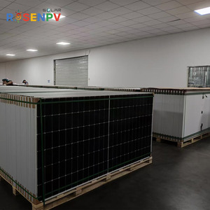 Mới 700W 800W 1000W tấm pin mặt trời màu đen năng lượng mặt trời di động Bảng điều khiển với 25 năm bảo hành - Product Image 4