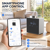 Diffuseur d'arômes électrique silencieux 200 ml sans eau rechargeable 2026 avec contrôle WiFi par application pour maison et hôtel