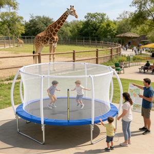 Trampolin Interaktif Berkualitas Tinggi untuk Tantangan Latihan Kardio dan Acara Kompetisi Kebugaran di Gym - Product Image 1