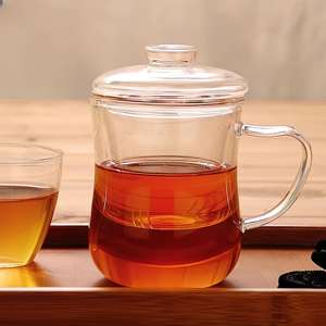 <span class=keywords><strong>Tasse</strong></span> à thé <span class=keywords><strong>en</strong></span> <span class=keywords><strong>verre</strong></span> borosilicaté 350ml faite à la main <span class=keywords><strong>avec</strong></span> <span class=keywords><strong>infuseur</strong></span> et couvercle <span class=keywords><strong>tasse</strong></span> à eau <span class=keywords><strong>en</strong></span> <span class=keywords><strong>verre</strong></span> - Product Image 4