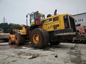 Cargadora de Ruedas Pesada Komatsu Wa500-6 Fabricada en Japón, Pintura Original Komatsu, Cargadora de 9 Toneladas Wa500, 5.0cbm, Precio Bajo en China - Product Image 2