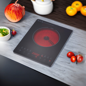 Cocina infrarroja de un solo quemador portátil de 2000W 2200W para barbacoa doméstica con <span class=keywords><strong>enchufe</strong></span> - Product Image 1