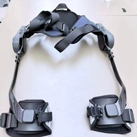 Exosquelette Électrique en Fibre de Carbone pour l'Assistance à la Marche, Dispositif Réglable de Levage des Jambes, Aide à la Mobilité pour la Marche, la Randonnée et le Cyclisme