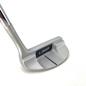 रबर पकड़ के साथ ओम स्टेनलेस स्टील गोल्फ पटर हेड रबर पकड़ सार्वभौमिक दाएं हाथ के कारखाने थोक - Product Image 2