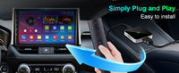 K7H HD VIDEO PUTIN Accessoires de voiture 2 en 1 Usb WIRELESS CARPLAY Adaptateur filaire vers sans fil Ai Box Carplay Dongle Car Play