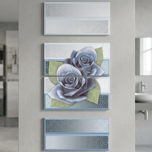 Carreaux muraux en céramique de luxe, 30x60cm, décoration 3d, pour salle de bain, douche, 300x600mm, bon marché, carreaux d'intérieur brillants, numériques, 12x24 - Product Image 6