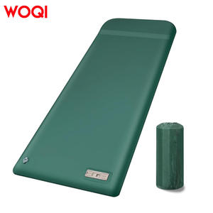 Colchoneta inflable portátil para acampar Woqi, colchón de aire rectangular de TPU 30D con bomba incorporada para 1 persona, uso en exteriores - Product Image 4