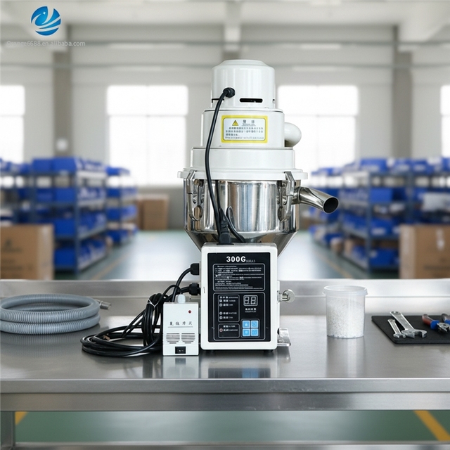 250kg/h Automatic Plastic Material Feeding Hopper Vacuum Feeder Injection Molding Machine Intelligent Material Loader