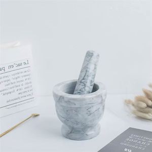 Natural Marble Pestle <b>Small</b> Household <b>Grinder</b> for Dumpling Filling Garlic Paste Making Tool Made of Natural Stone - Product Image 5