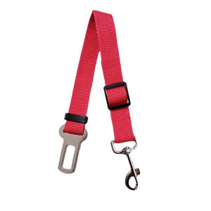 Corde de sécurité réglable rétractable en nylon pour animaux de compagnie, ruban de ceinture de sécurité pour chien solide de style à la mode, Traction fixe pour voiture de chien transfrontalière - Product Image 4