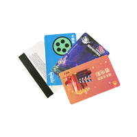 Carte magnétique en PVC vierge programmable avec logo personnalisé Cr80, bande magnétique, imprimable, carte magnétique en PVC vierge