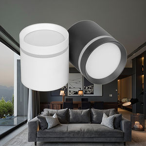 Plafonnier LED moderne 12W IP65 <span class=keywords><strong>GX53</strong></span>, projecteur en aluminium, blanc chaud 3500K, angle de faisceau 120°, montage en surface pour villa - Product Image 6