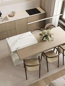 מטבח ארון ארה"ב עם מזווה ואי עם כיור מבריק מטבח ארון - Product Image 4