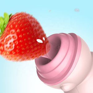 Pemijat puting USB stimulasi klitoris vibrador para mujer mainan seks lucu Pink Mini babi lidah vibrator untuk wanita dewasa - Product Image 6