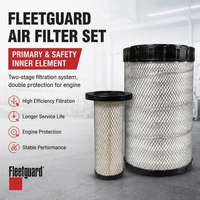 Für Luft-Öl-Abscheider AA90138 Hochleistungs-Zweistufiges Filtrationseinheit-Set für Baumaschinen