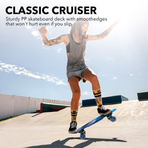 <span class=keywords><strong>Skateboard</strong></span> in Plastica da 22 Pollici con Grandi Ruote LED, Fish Board, Penny <span class=keywords><strong>Skateboard</strong></span> - Product Image 4