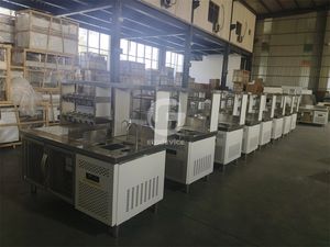 Comptoir de préparation de Bubble Tea réfrigéré en acier inoxydable - Product Image 5