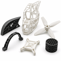 Service d'impression 3D personnalisé en nylon SLS PA12, prototypage rapide et fabrication en petit volume pour applications aérospatiales et de drones