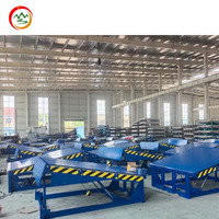 Nouvelle Rampe Niveleuse Hydraulique pour Quais de Manutention, Entrepôts Logistiques, avec Mécanisme de Levage à Ciseaux, Moteur Principal et Composant en Aluminium pour Conteneurs