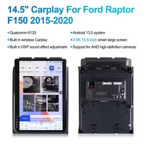 Navihua Android 14.5'' Screen Car Radio Carplay Auto <b>Stereo</b> GPS Navigation Multimedia for Ford F150 Raptor 2015-2020 - Product Image 4