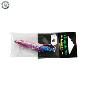 Señuelo de pesca Yale Jigging de 30g, cebo metálico para pesca en agua salada, lanzado desde la orilla. - Product Image 4