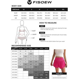 Fisoew Pantalones cortos para correr para mujer, cintura alta, elásticos, de secado rápido, con bolsillos, para gimnasio, yoga, azul - Product Image 6
