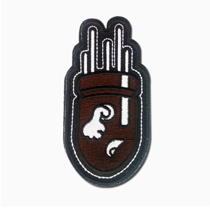 Patchs personnalisés avec logo <span class=keywords><strong>sur</strong></span> mesure, en <span class=keywords><strong>toile</strong></span> sergé, broderie au point de croix, thermocollants - Product Image 6